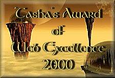 Tasha's Award of Web Excellence
